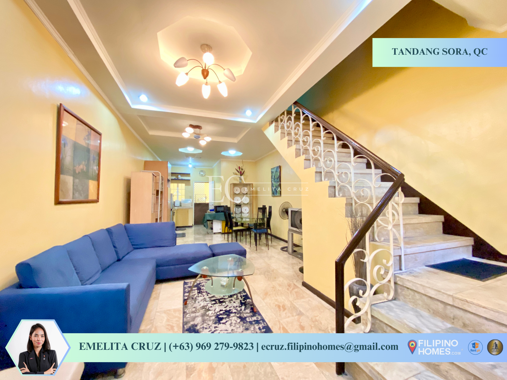 3-BEDROOM TOWNHOMES FOR RENT IN QUEZON CITY